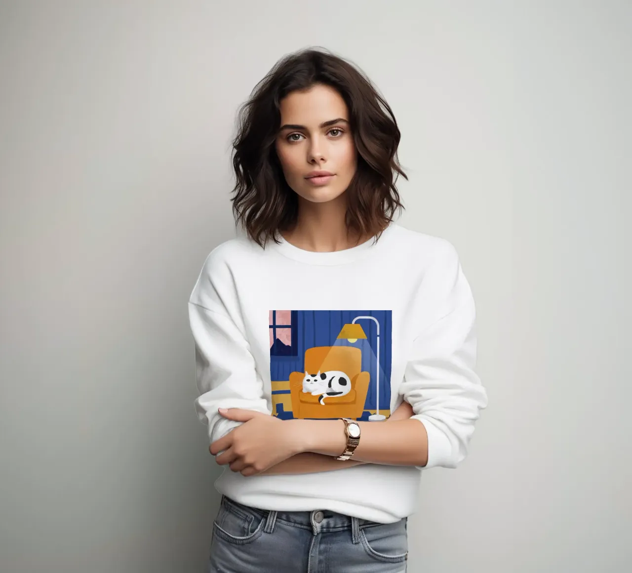 Accogliente angolo di lettura felpa da Bring Haven