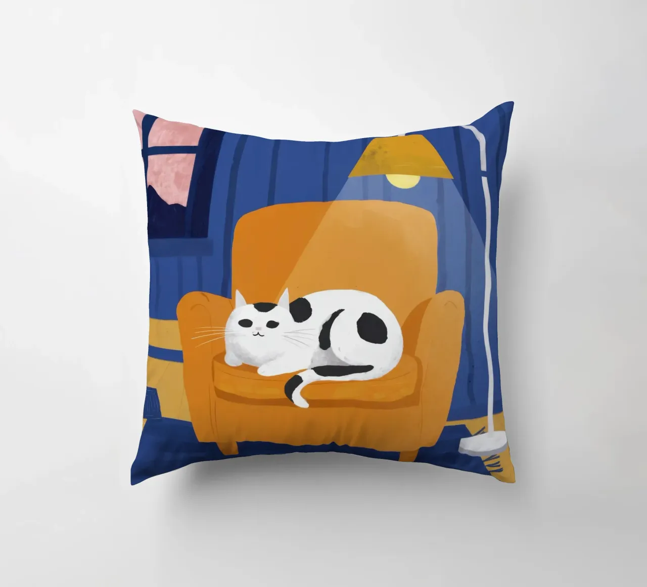 Cozy Reading Nook decorative cushion by Bring Haven