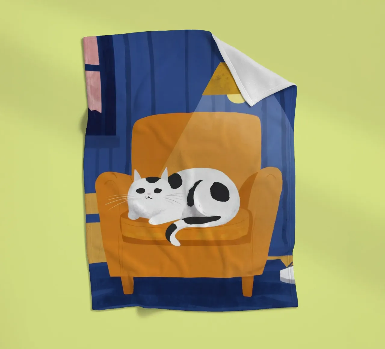 Accogliente angolo di lettura coperta in pile da Bring Haven