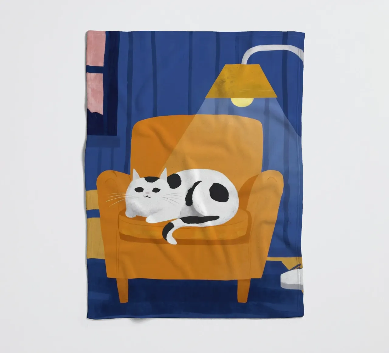 Accogliente angolo di lettura coperta in pile da Bring Haven