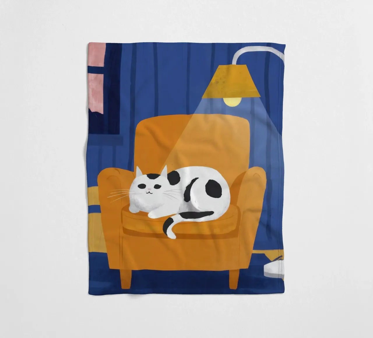 Accogliente angolo di lettura coperta in pile da Bring Haven