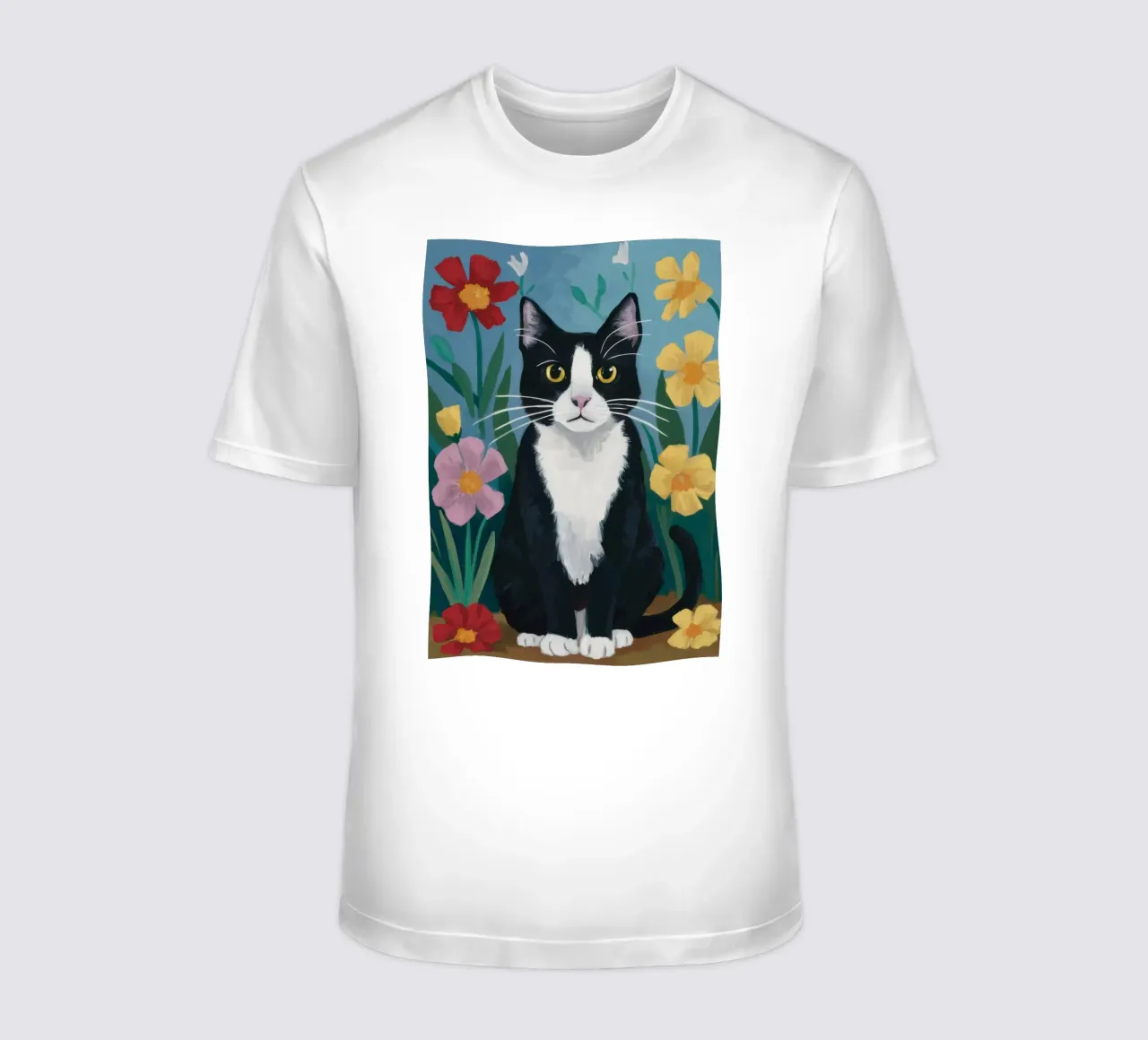 Sguardo da tulipano in smoking t-shirt da Prism Ritual