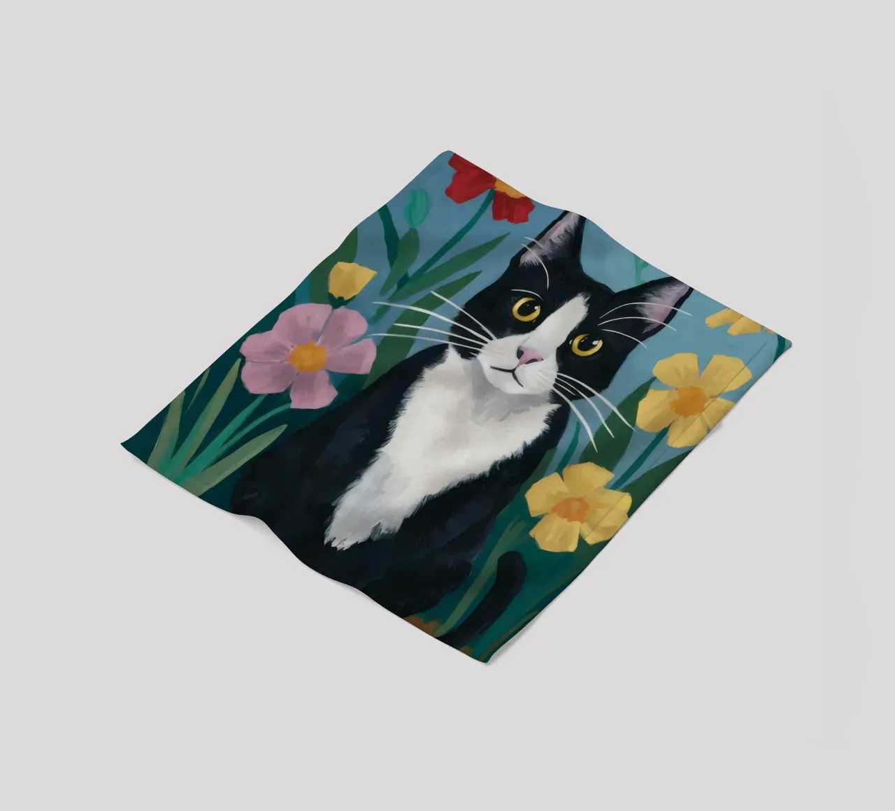 Sguardo da tulipano in smoking coperta in pile da Prism Ritual