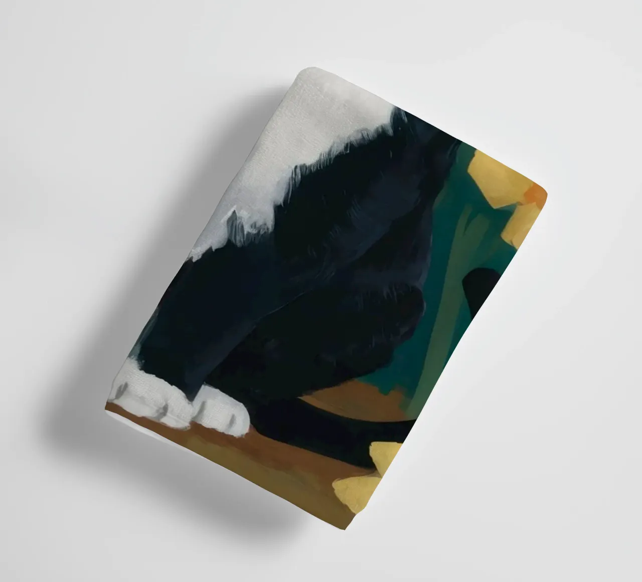 Sguardo da tulipano in smoking asciugamano da bagno da Prism Ritual