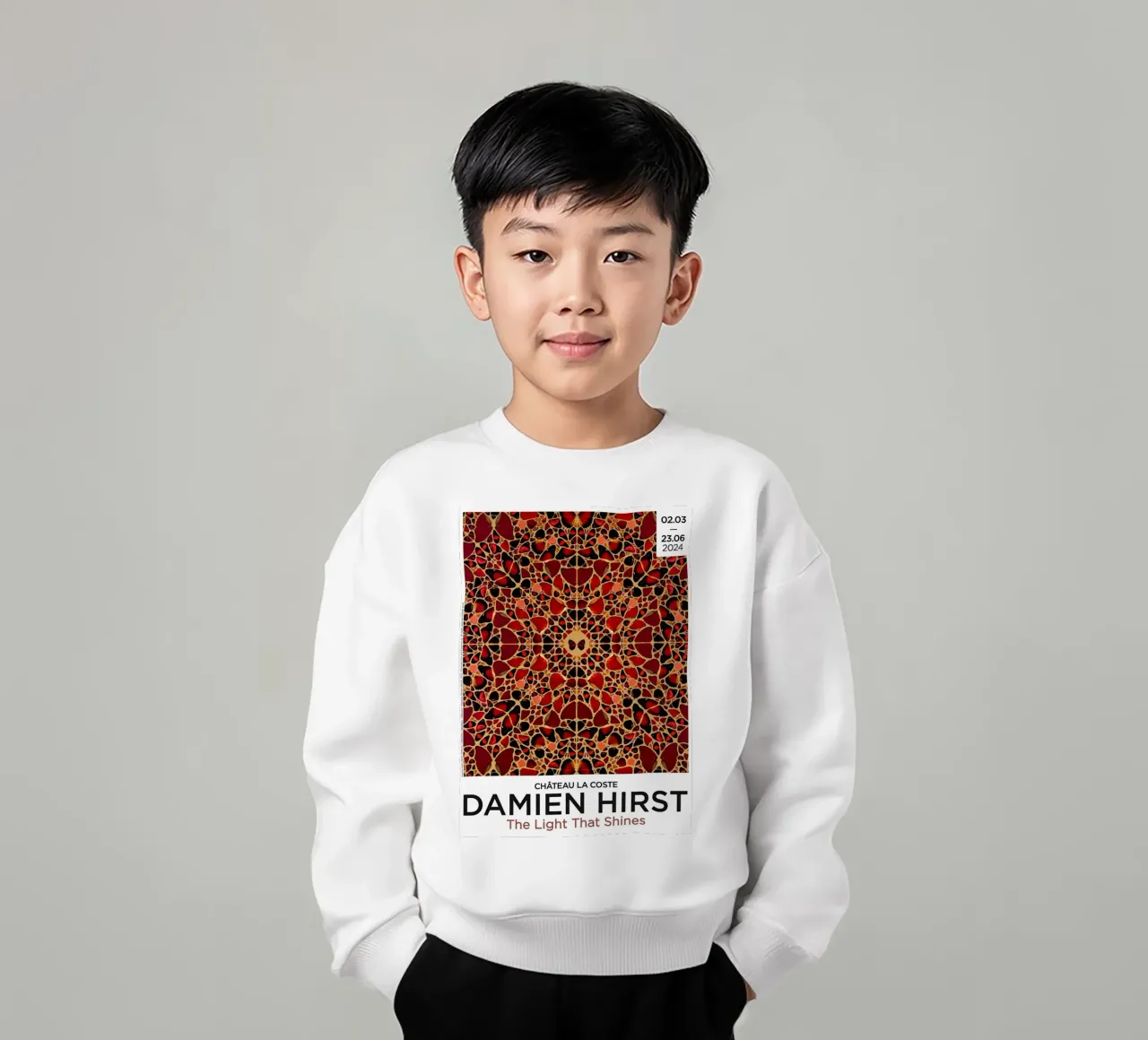 Poster Damien Hirst - Pompeia Plotina felpa bambino da Romeyoprints