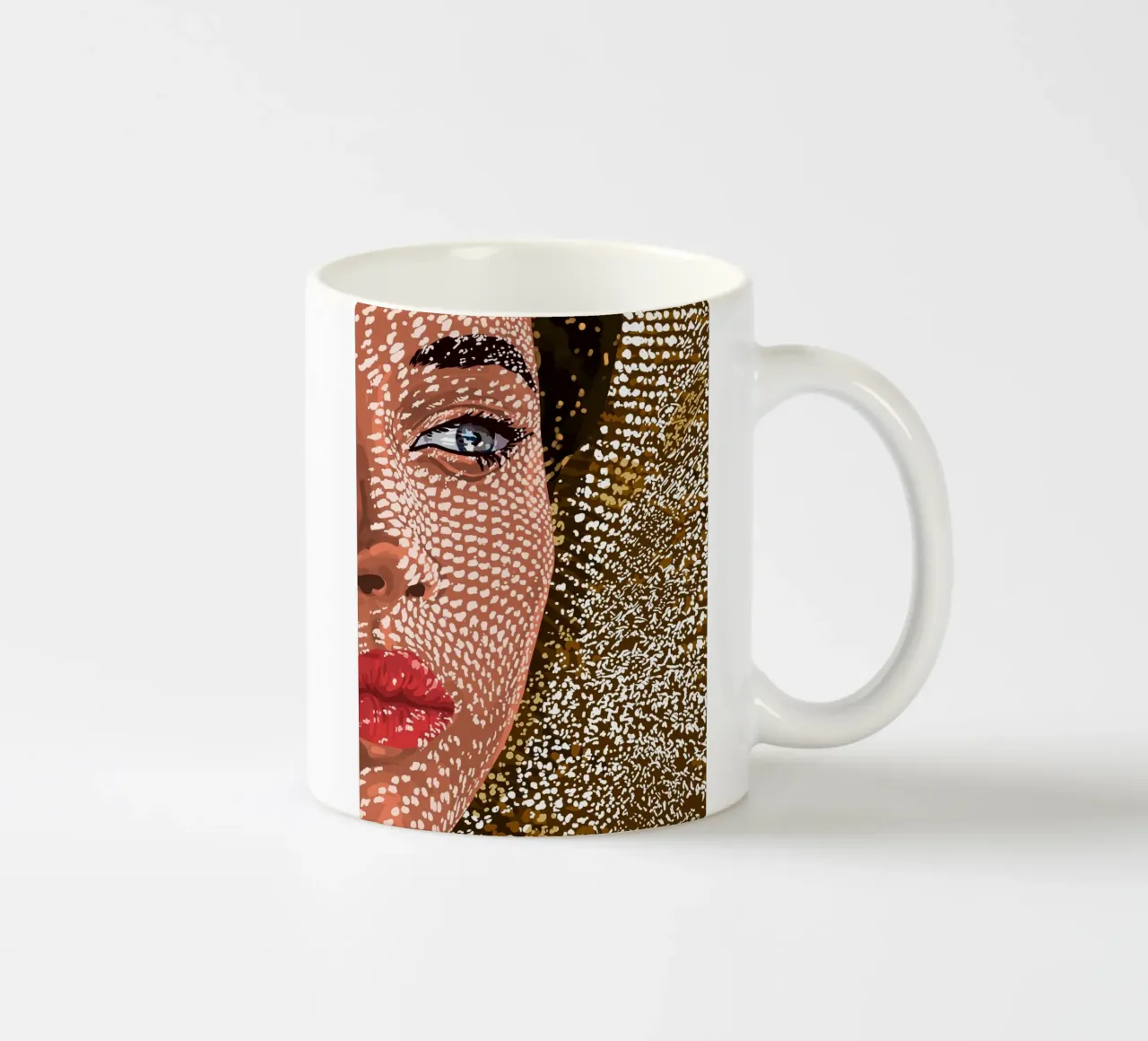 Sotto il cappello di iuta tazza in ceramica da 83oranges