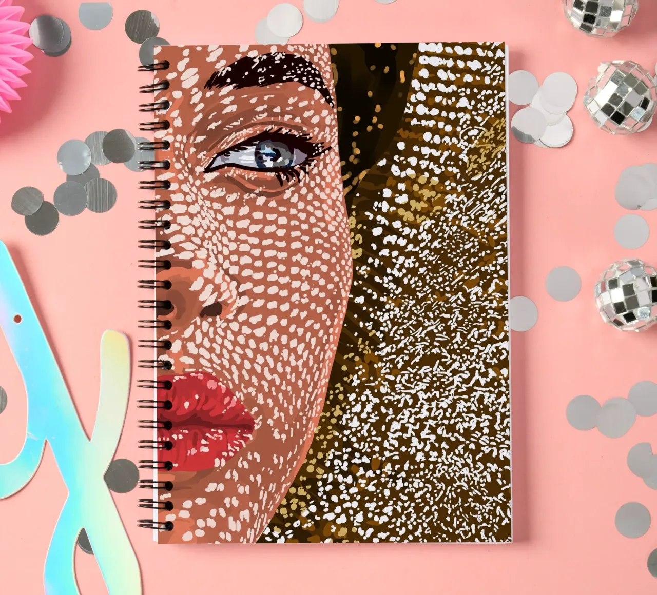 Under The Jute Hat spiral notebook by 83oranges
