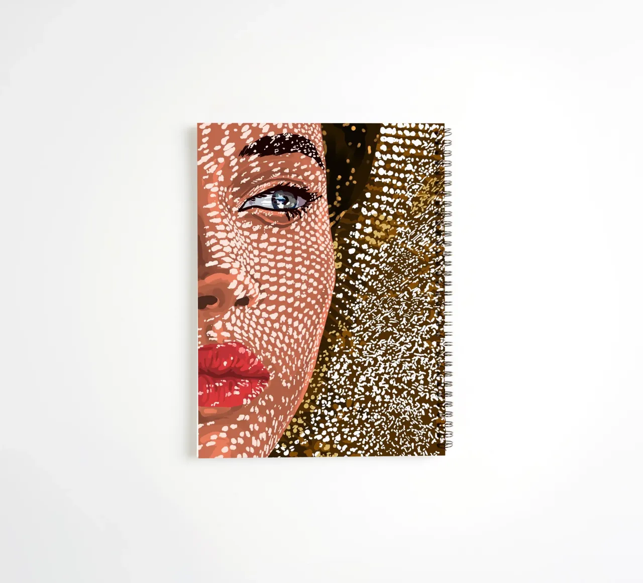 Under The Jute Hat spiral notebook by 83oranges