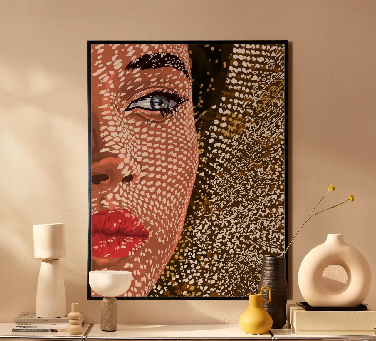 Under The Jute Hat hahnemühle by 83oranges