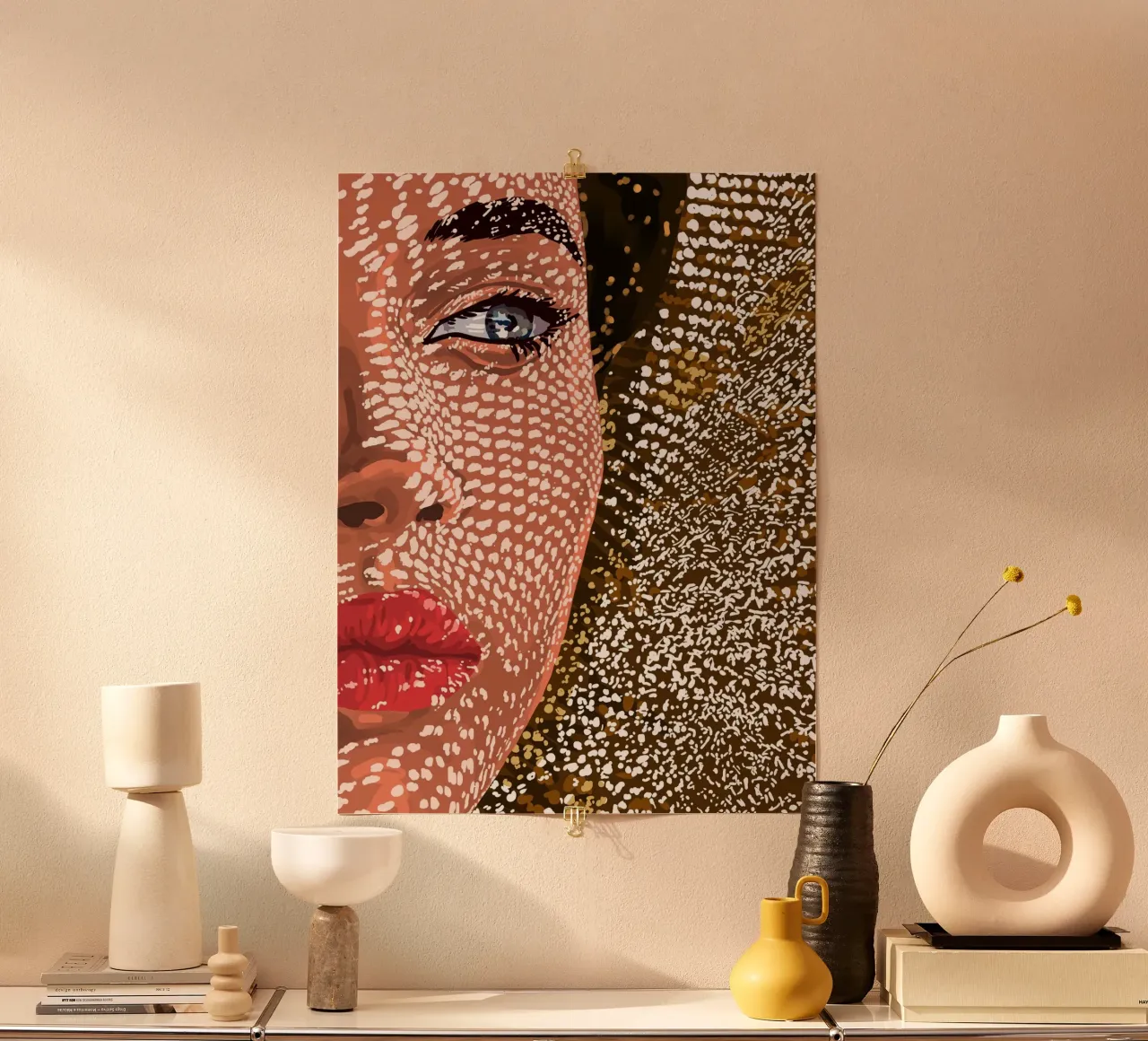 Under The Jute Hat hahnemühle by 83oranges