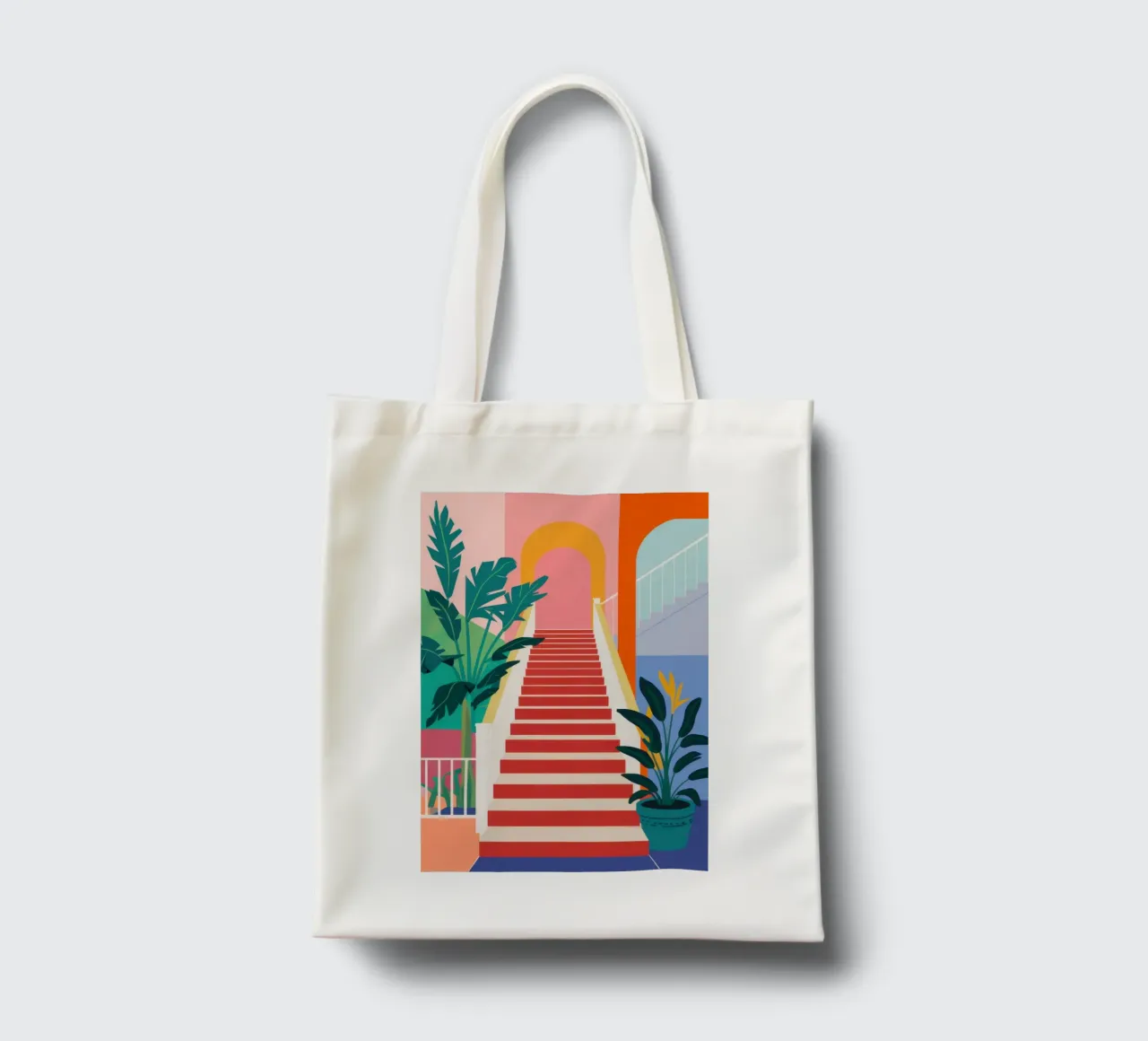 Scala per il paradiso borsa in juta da Veil Maya