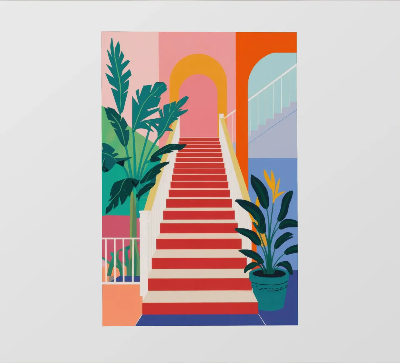 Scala per il paradiso telo in pvc da Veil Maya