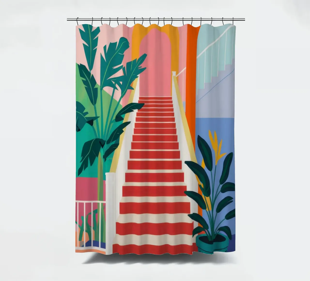 Scala per il paradiso tenda da doccia da Veil Maya