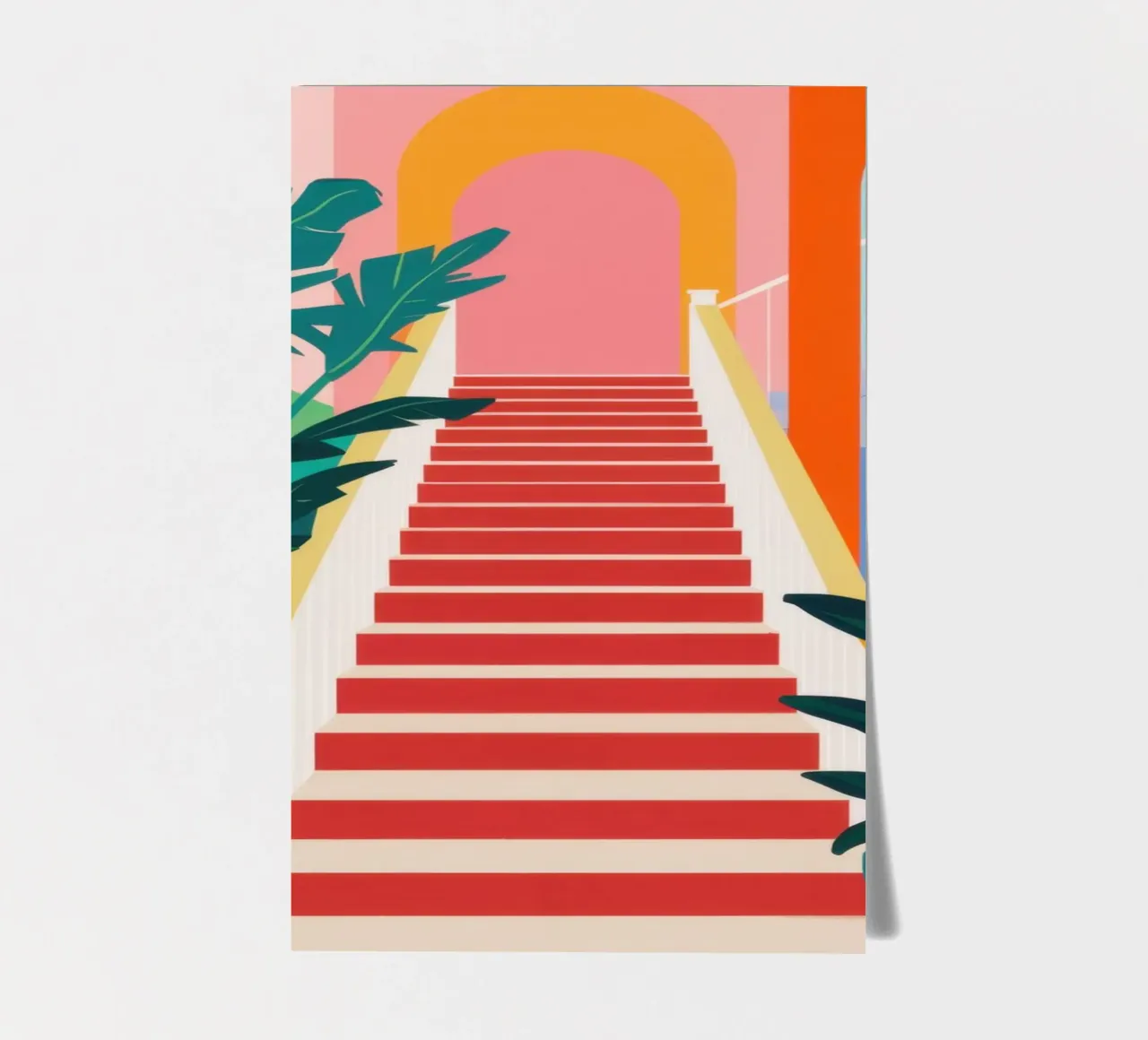 Scala per il paradiso foglio adesivo da Veil Maya