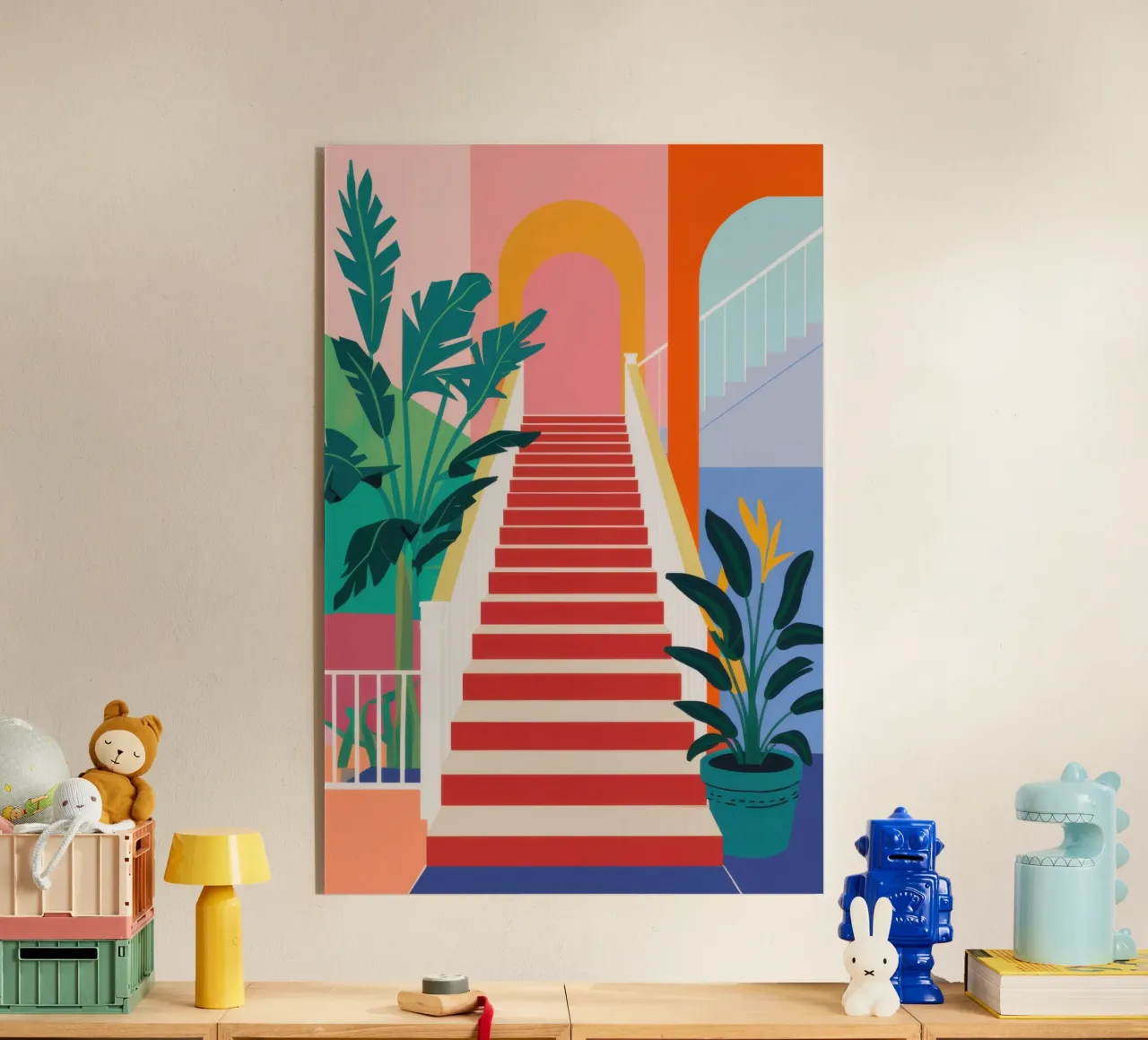 Scala per il paradiso plexiglass da Veil Maya