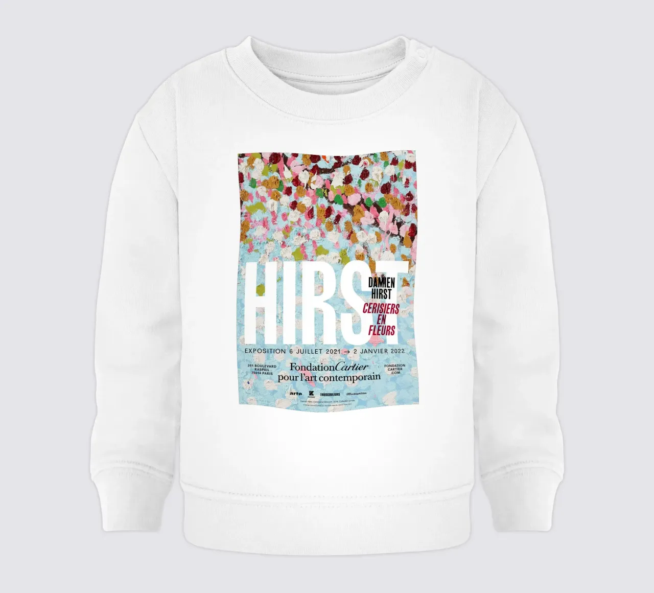 Damien Hirst Exposition Baby Sweatshirt von Romeyoprints