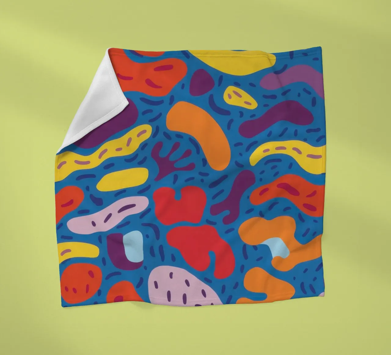 Cartamodello Funky Banana coperta in pile da Flock Reverie