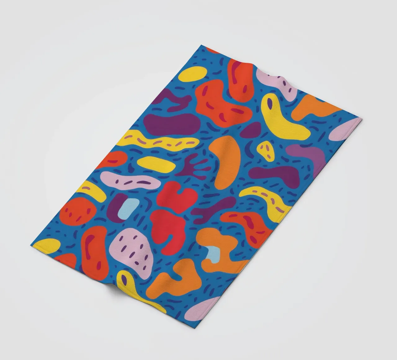 Cartamodello Funky Banana coperta in pile da Flock Reverie