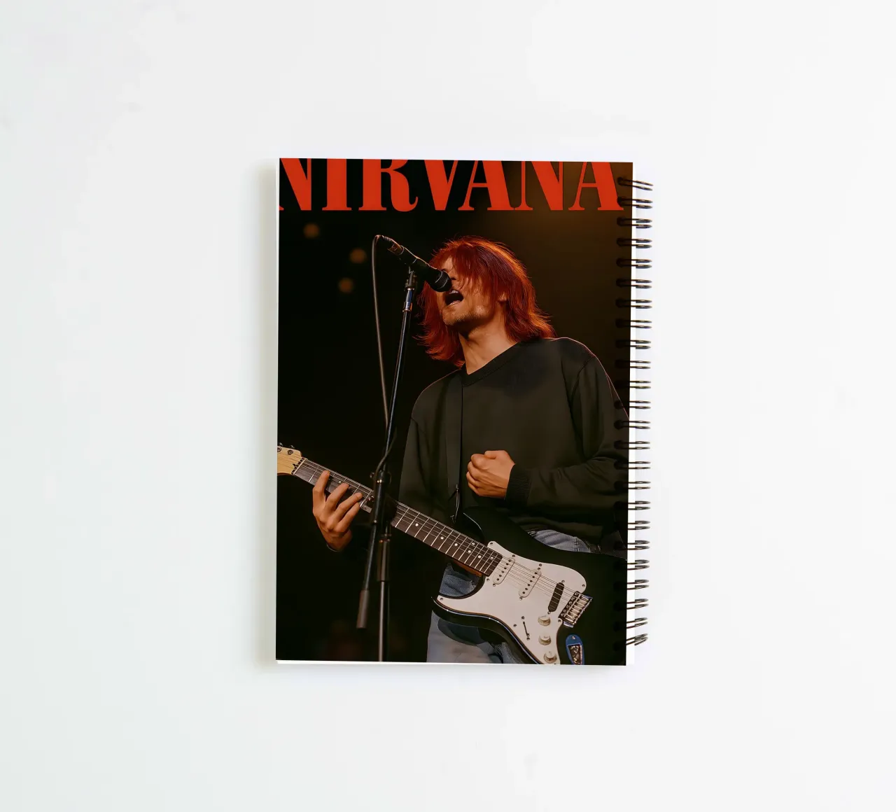 Nirvana - MTV Live And Loud 1993 spiral notebook by DGUnder