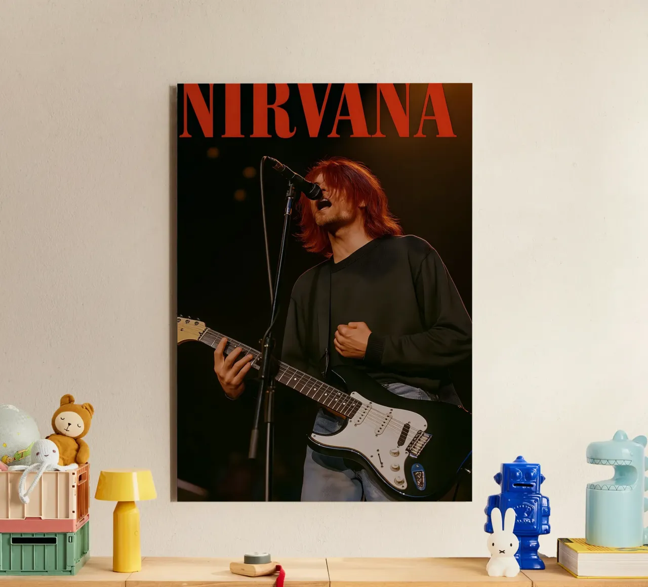 Nirvana - MTV Live And Loud 1993 alluminio dibond da DGUnder