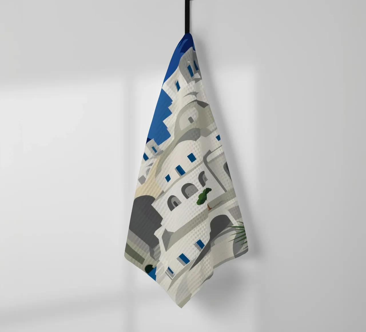 Santorin Charme intemporel torchon de Veil Maya