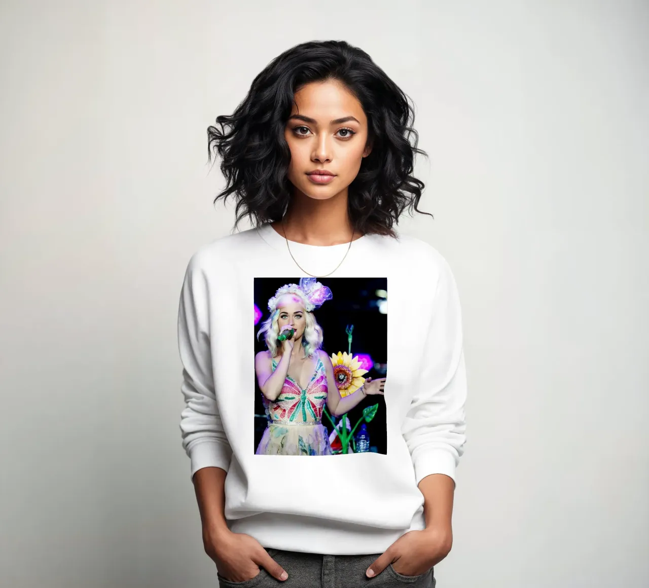 Katy Perry felpa da Musadad Shop