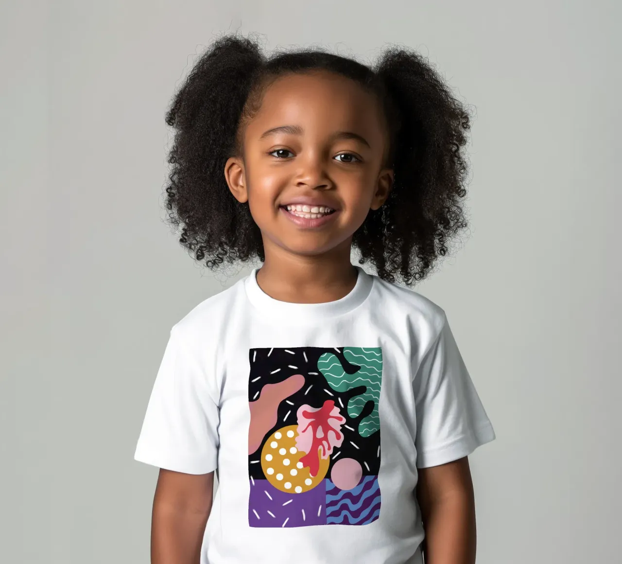Kosmische botanische Collage Kinder T-Shirt von Bring Haven