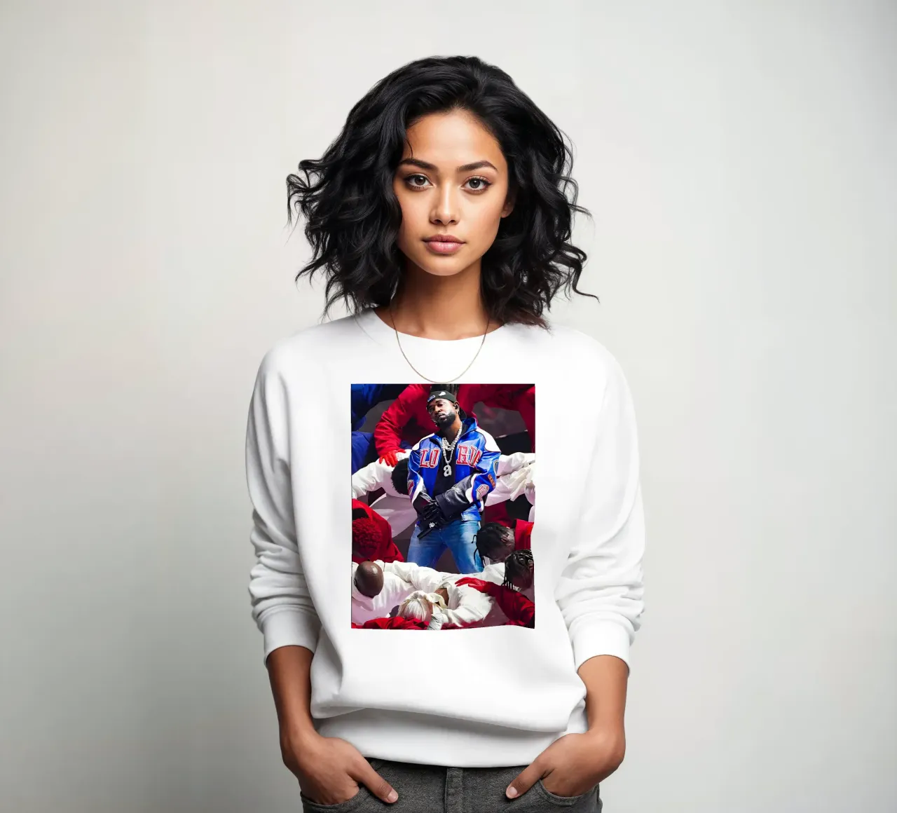 Kendrick Lamar felpa da Musadad Shop