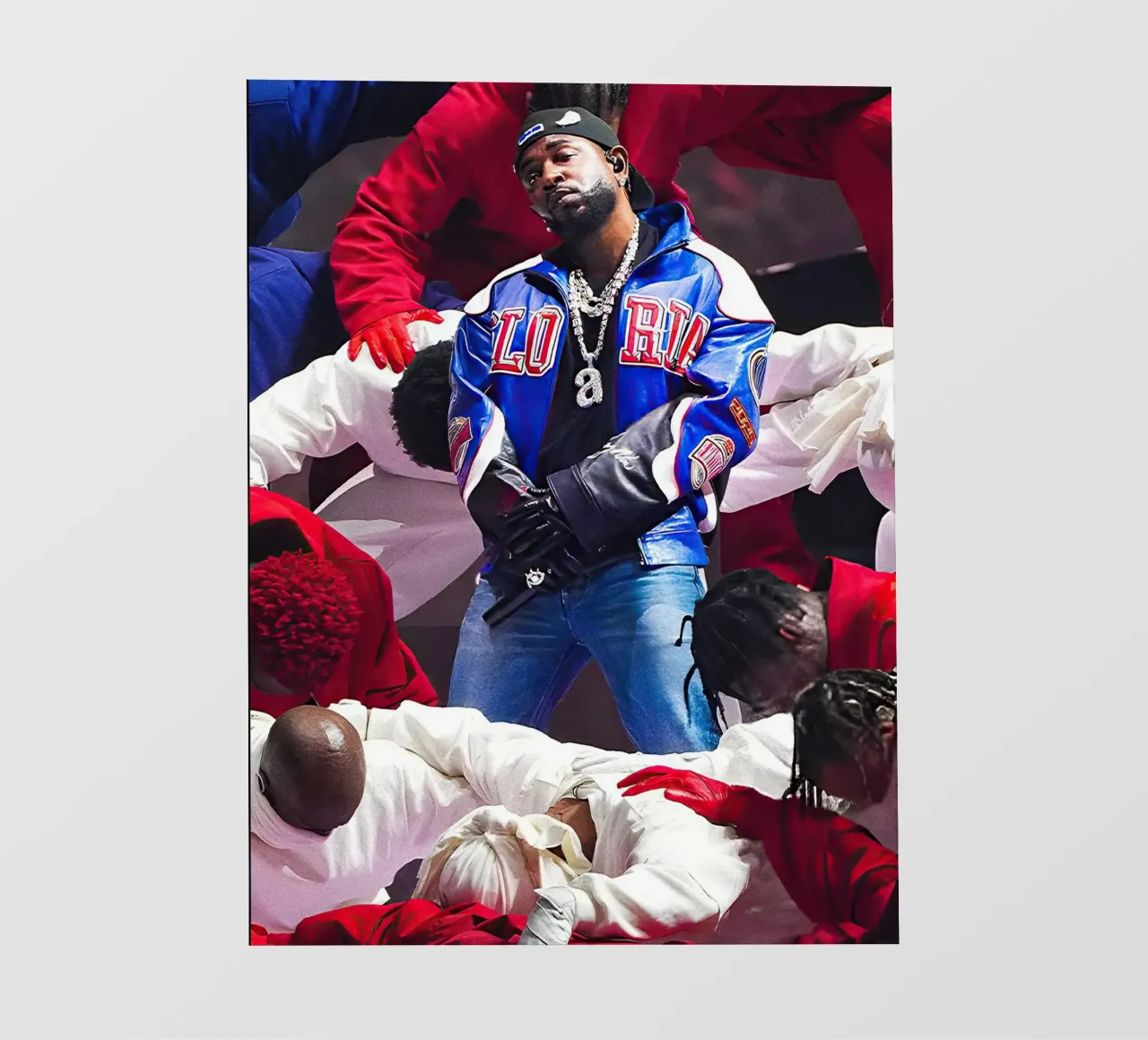 Kendrick Lamar telo in pvc da Musadad Shop