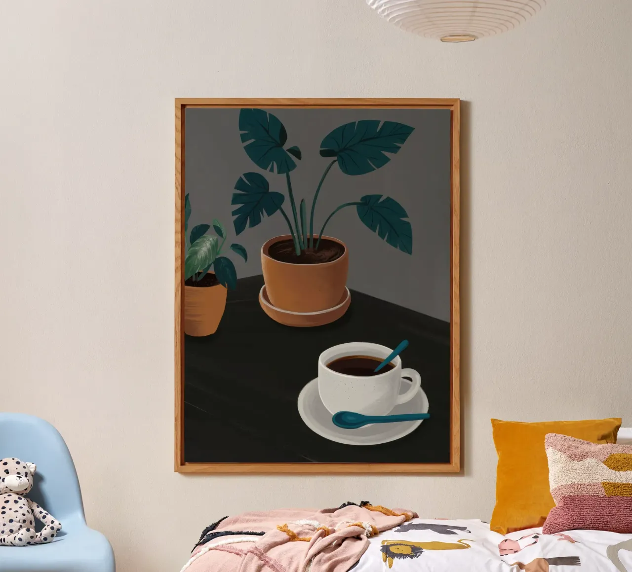 Caffè Moody Stillness alluminio dibond da Solar Paint