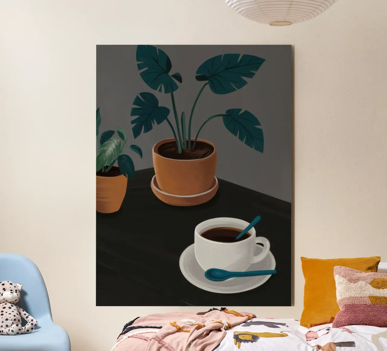Caffè Moody Stillness alluminio dibond da Solar Paint