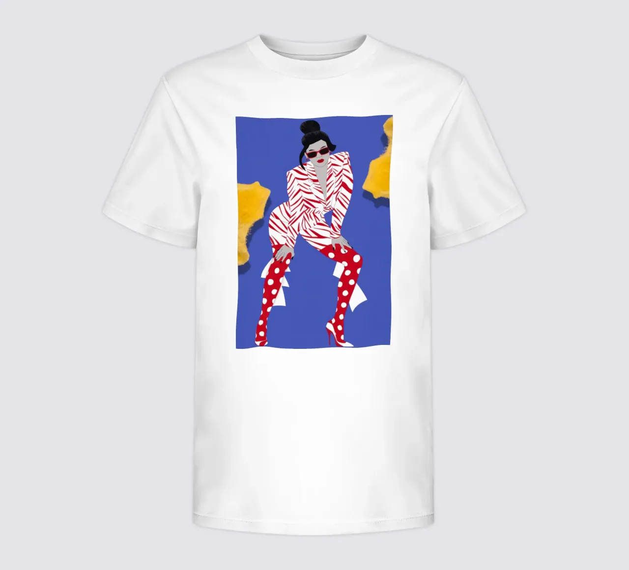 Modello dinamico Energia t-shirt bambini da Veil Maya