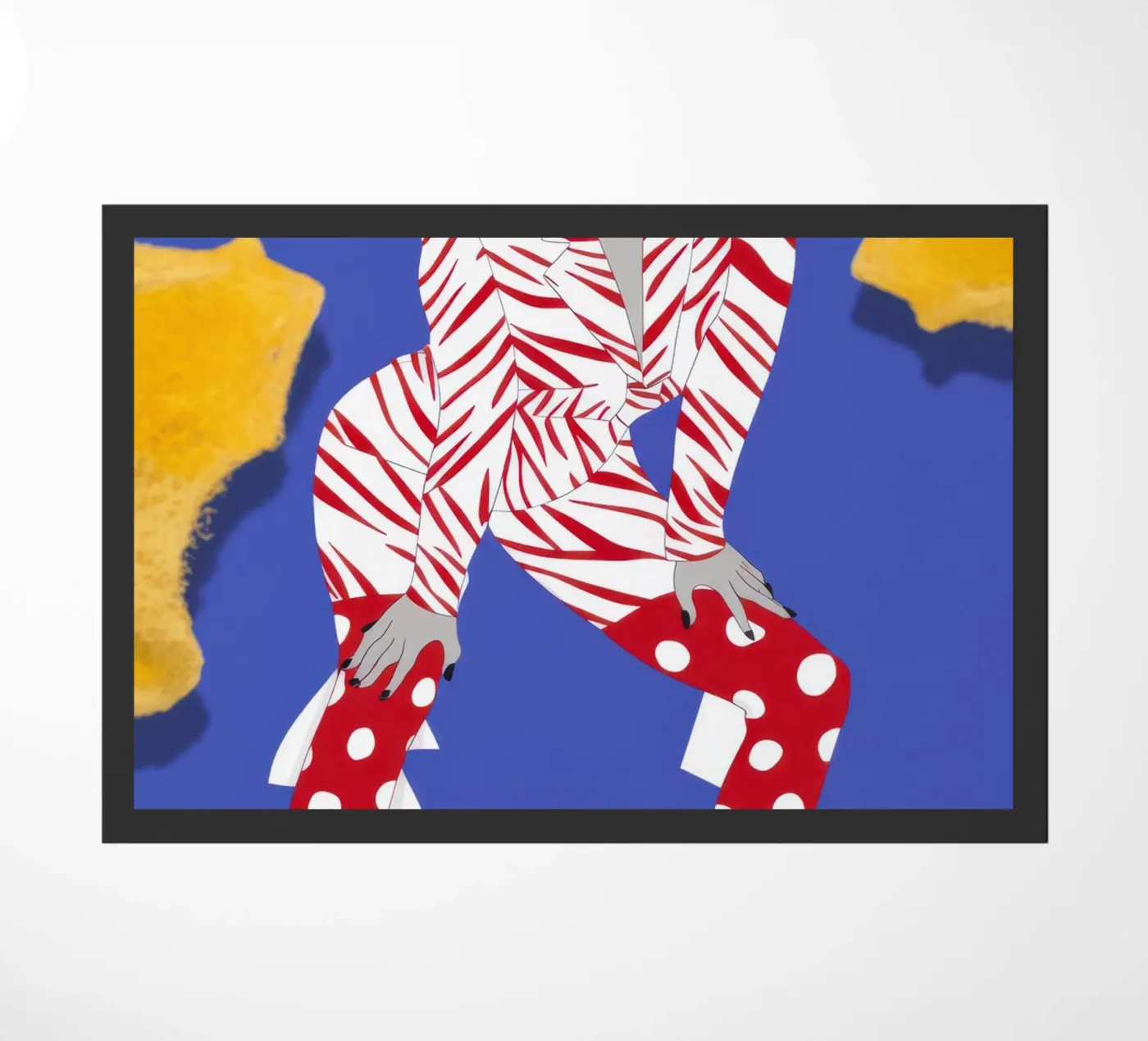 Dynamic Pattern Energy deurmat van Veil Maya