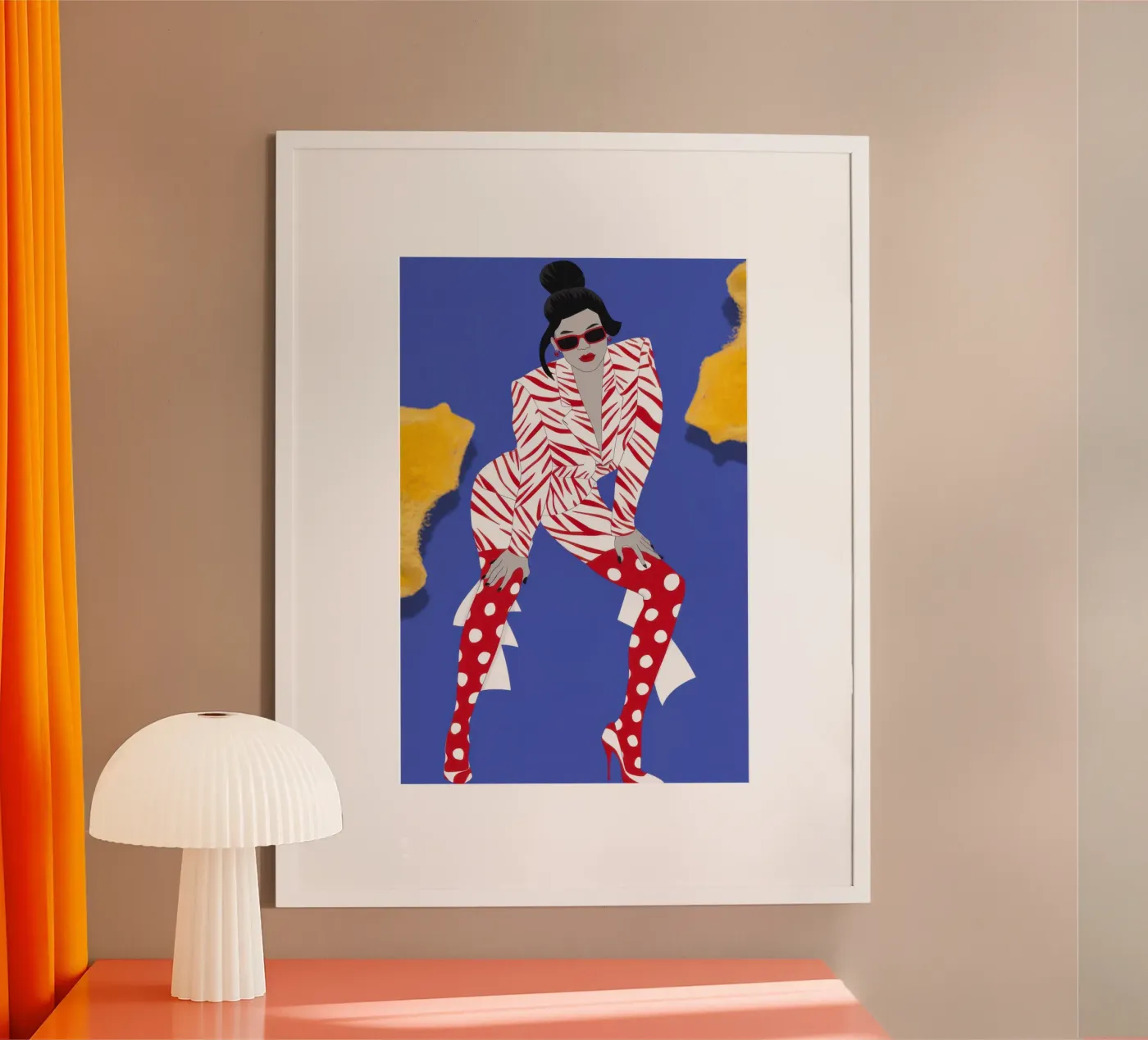 Dynamic Pattern Energy poster van Veil Maya