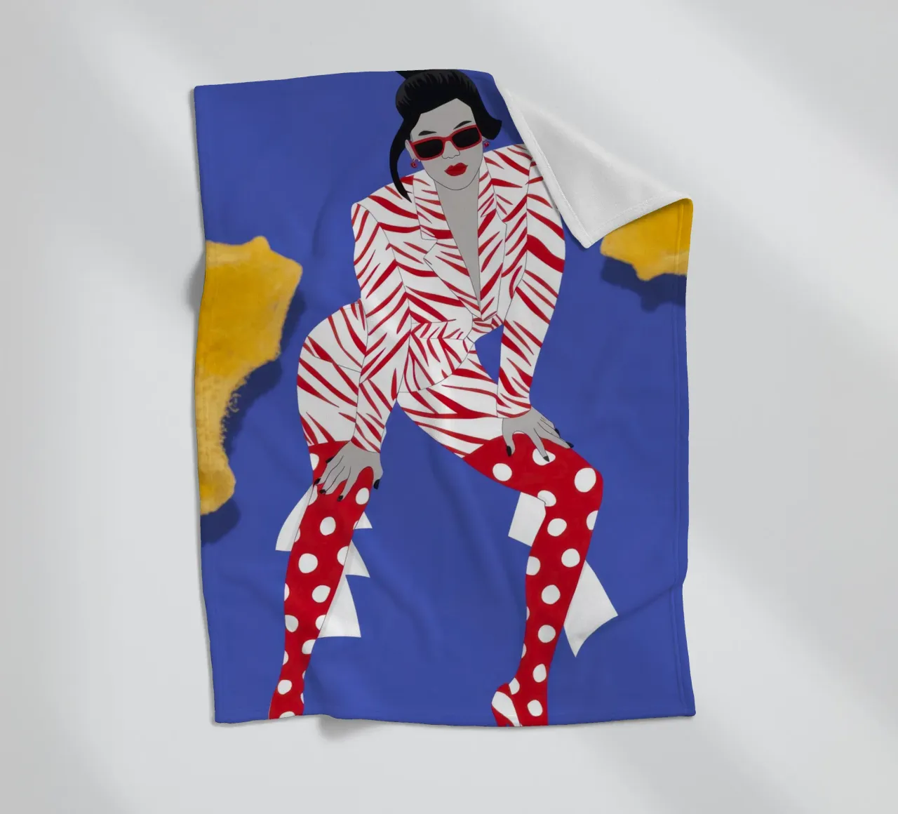 Dynamic Pattern Energy Fleecedecke von Veil Maya