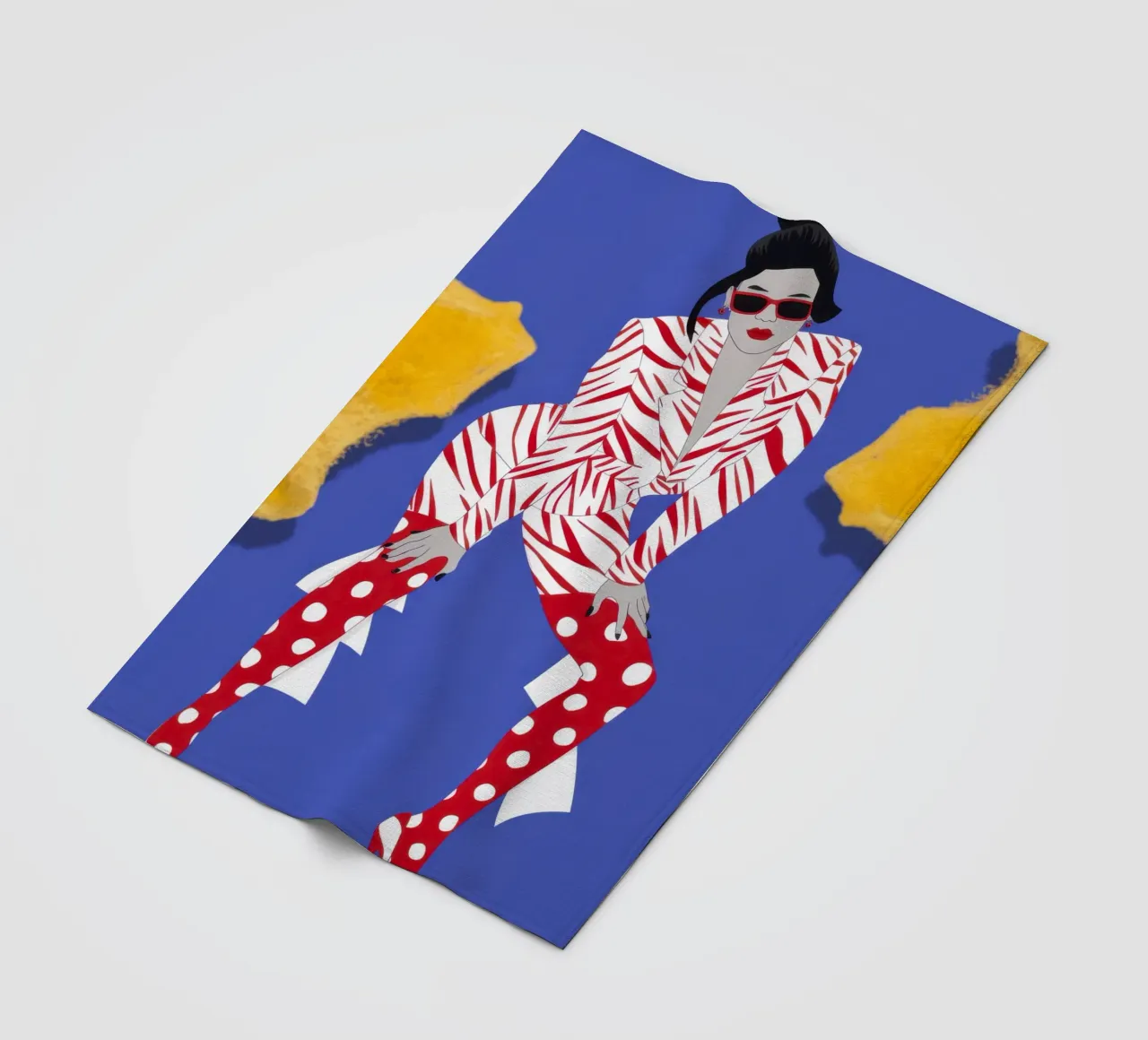 Dynamic Pattern Energy Fleecedecke von Veil Maya