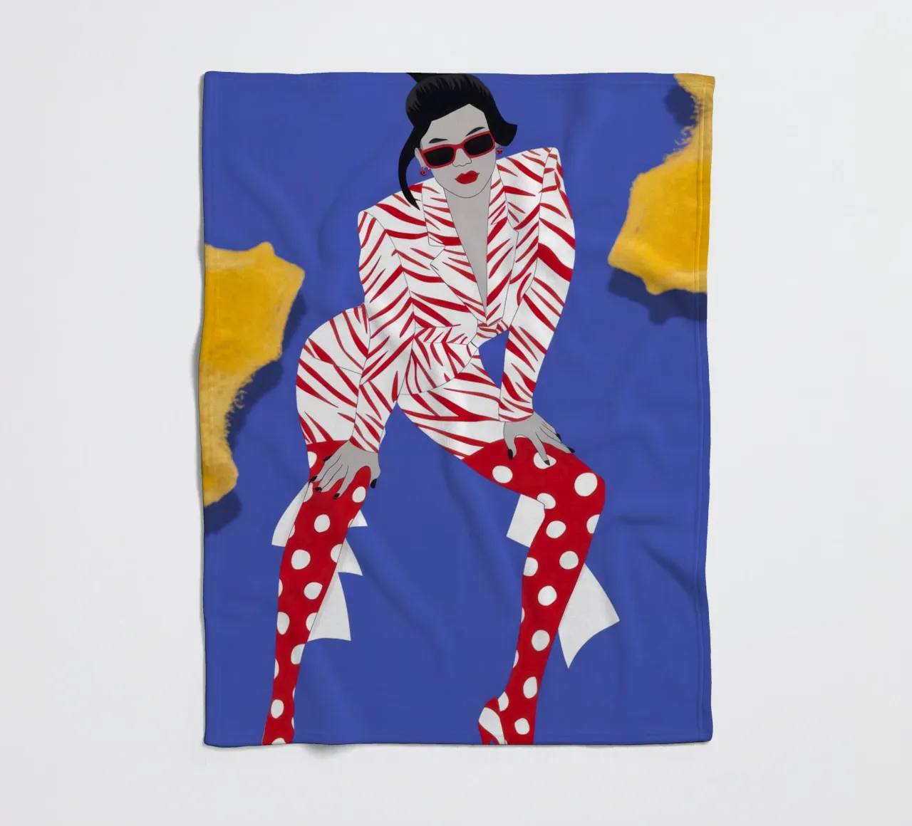 Dynamic Pattern Energy Fleecedecke von Veil Maya