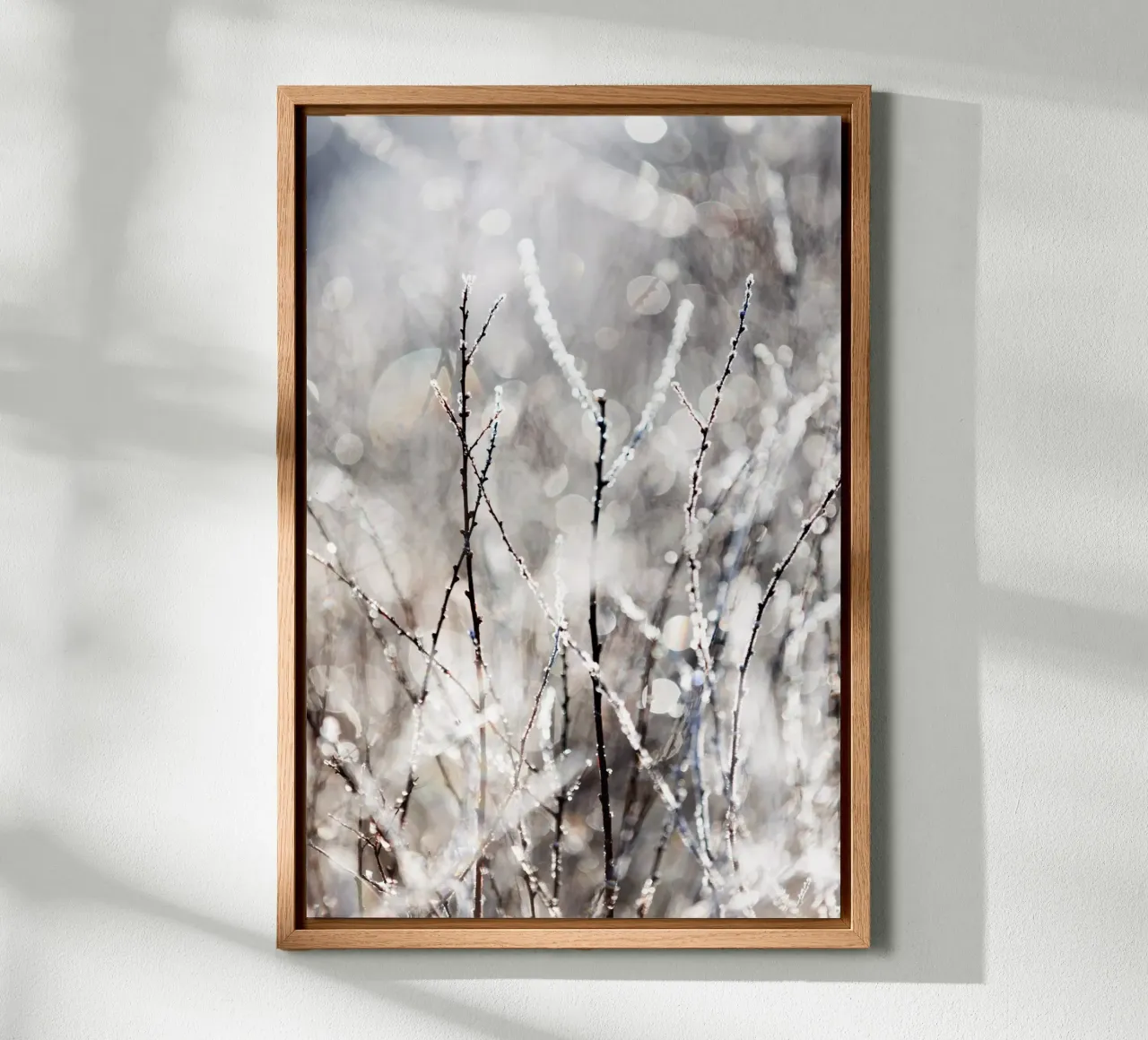 A Winter Morning 4 Leinwand von Mareike Böhmer Photography