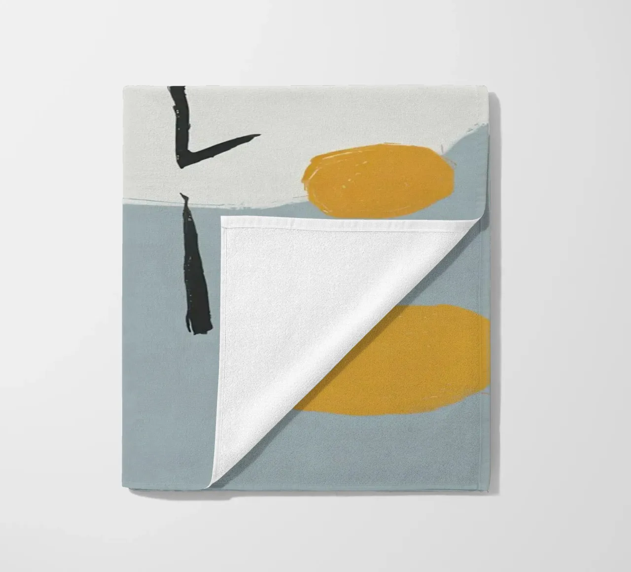 Visage Minimaliste Harmonie serviette de plage de Veil Maya