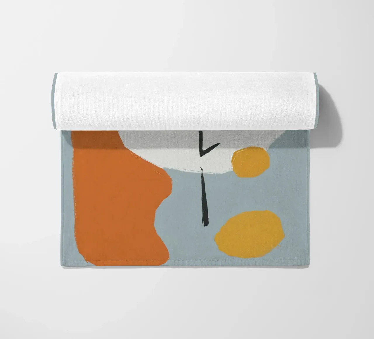 Visage Minimaliste Harmonie serviette de plage de Veil Maya