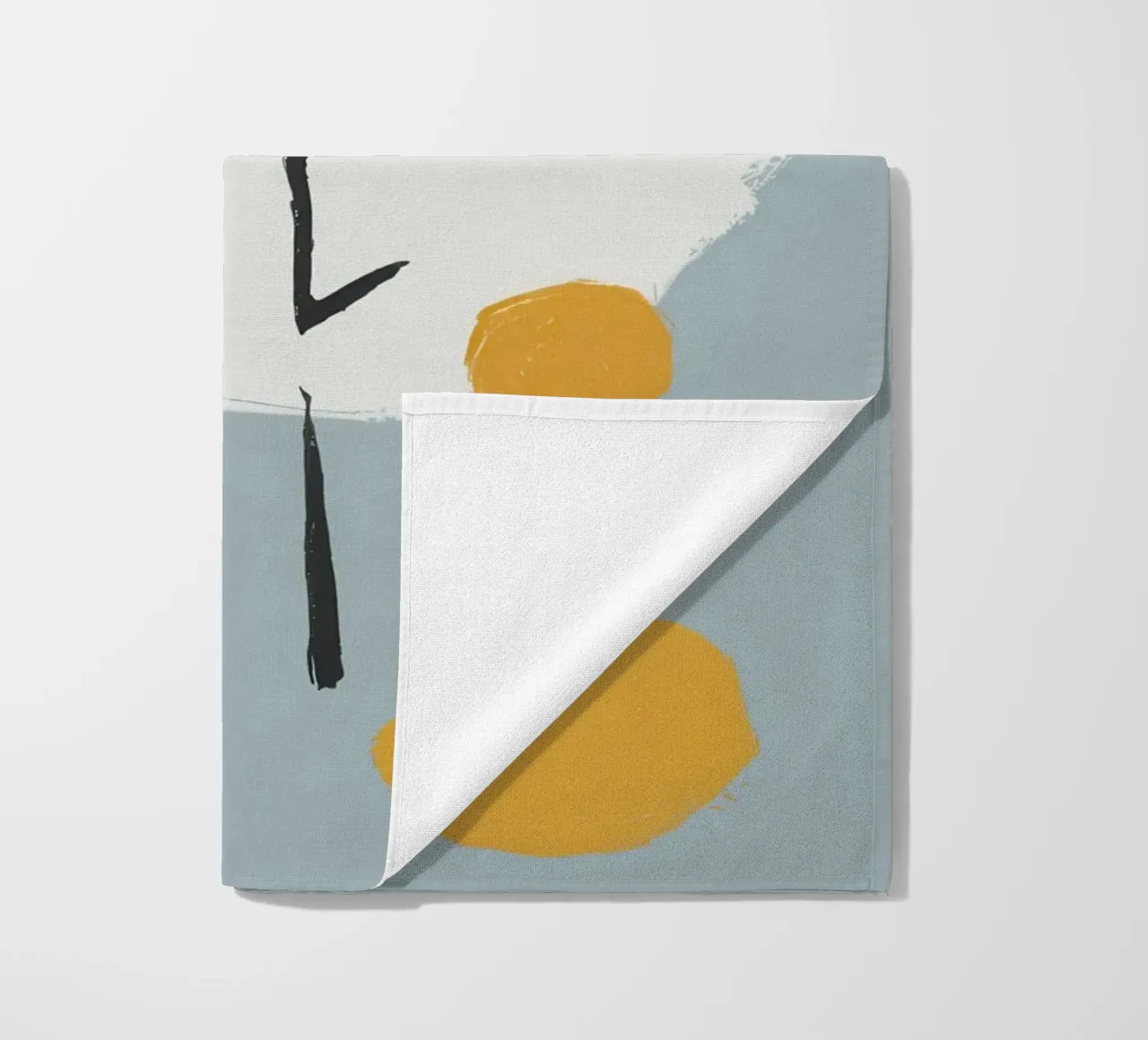 Visage Minimaliste Harmonie serviette de plage de Veil Maya