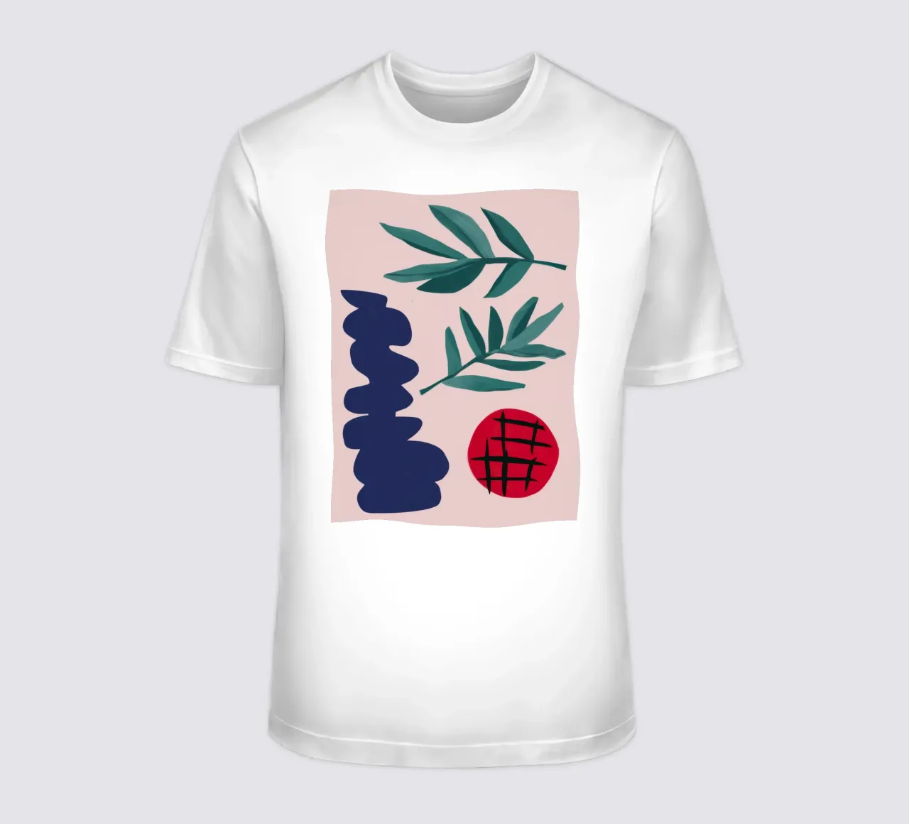 Equilibrio botanico del corallo t-shirt da Prism Ritual