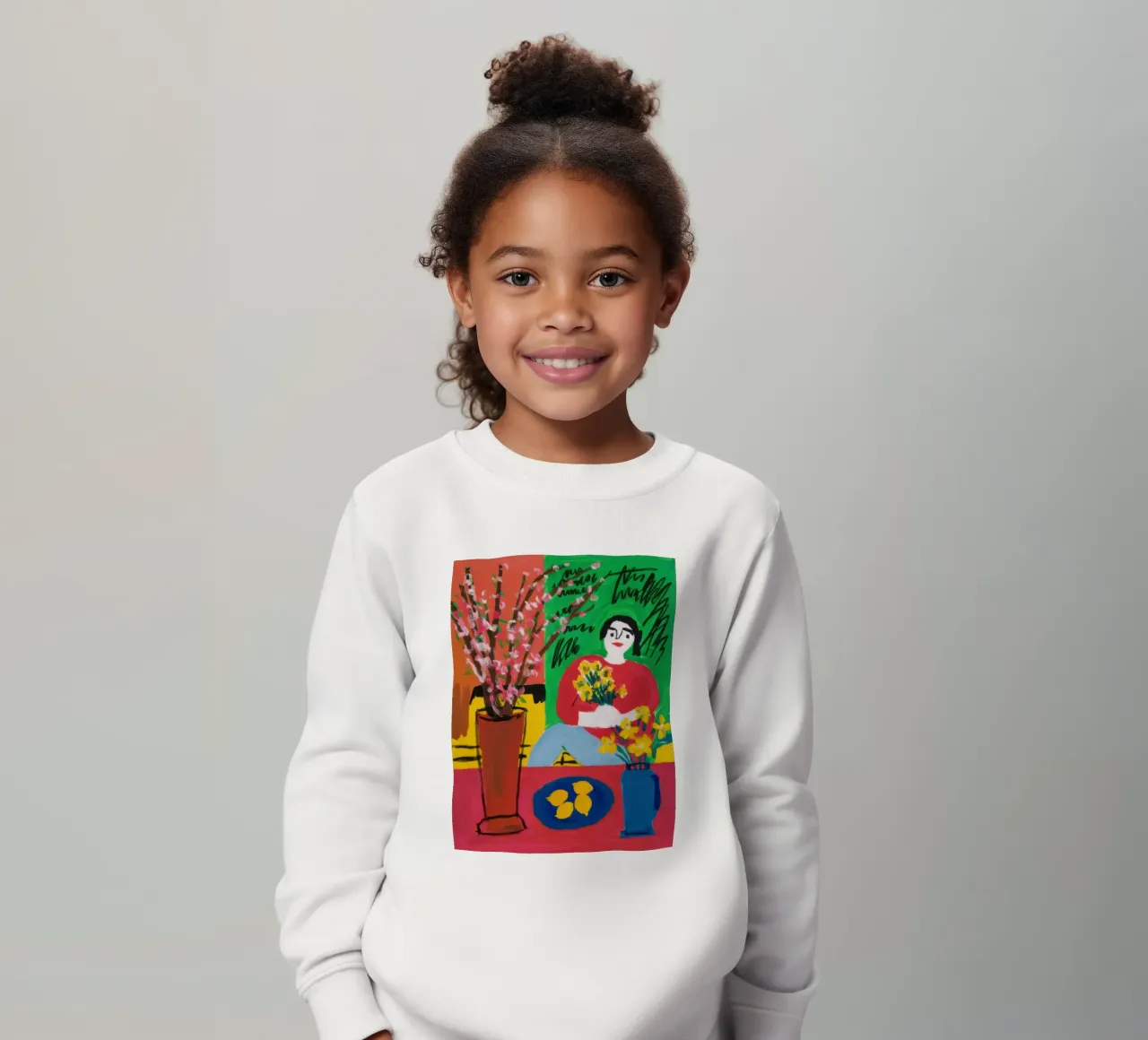 Saule à chattes Offrande douce sweat enfant de Prism Ritual