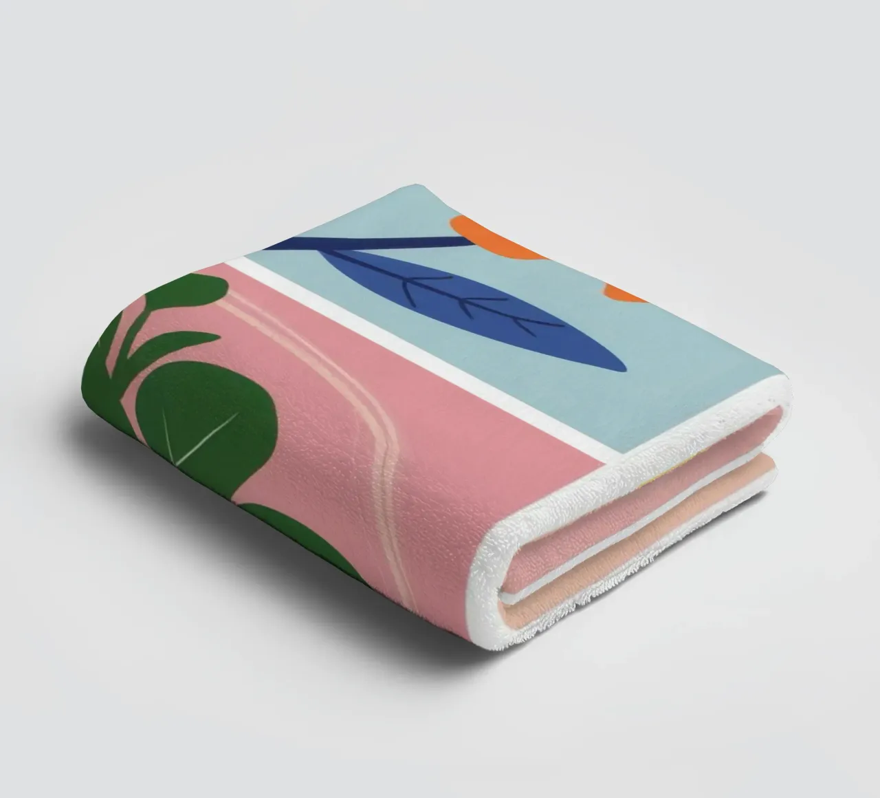 Griglia di studio botanico asciugamano da bagno da Solar Paint