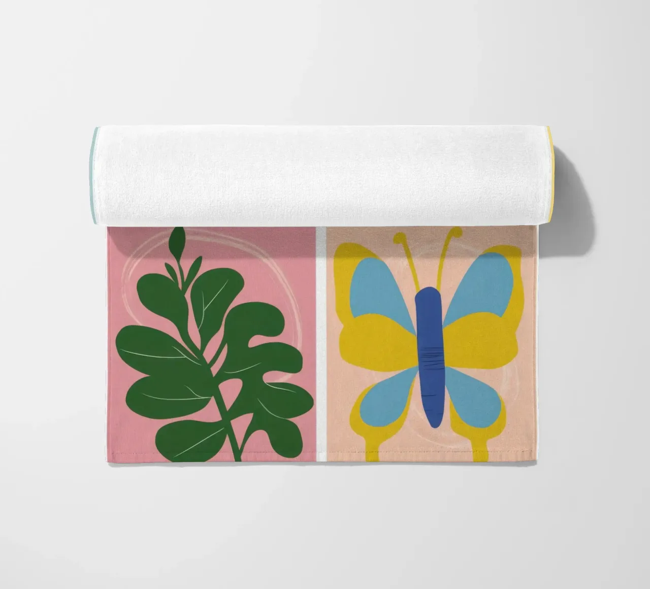 Griglia di studio botanico telo mare da Solar Paint