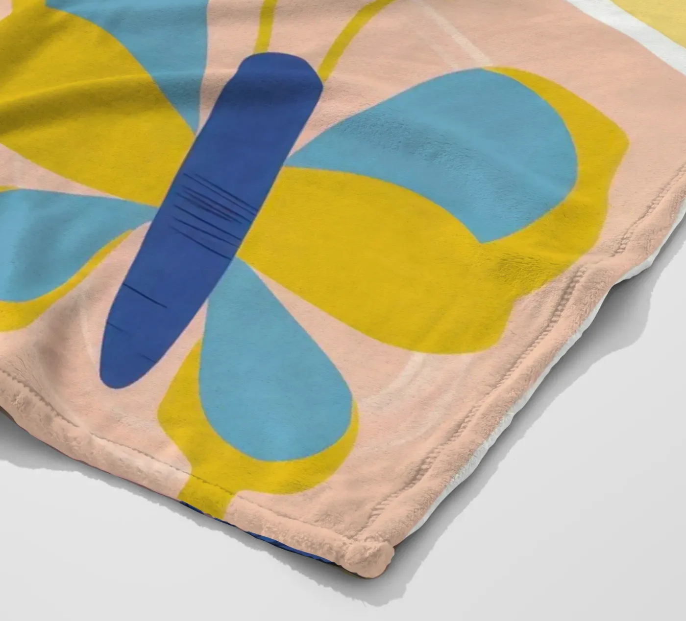 Botanical Study Grid Fleecedecke von Solar Paint