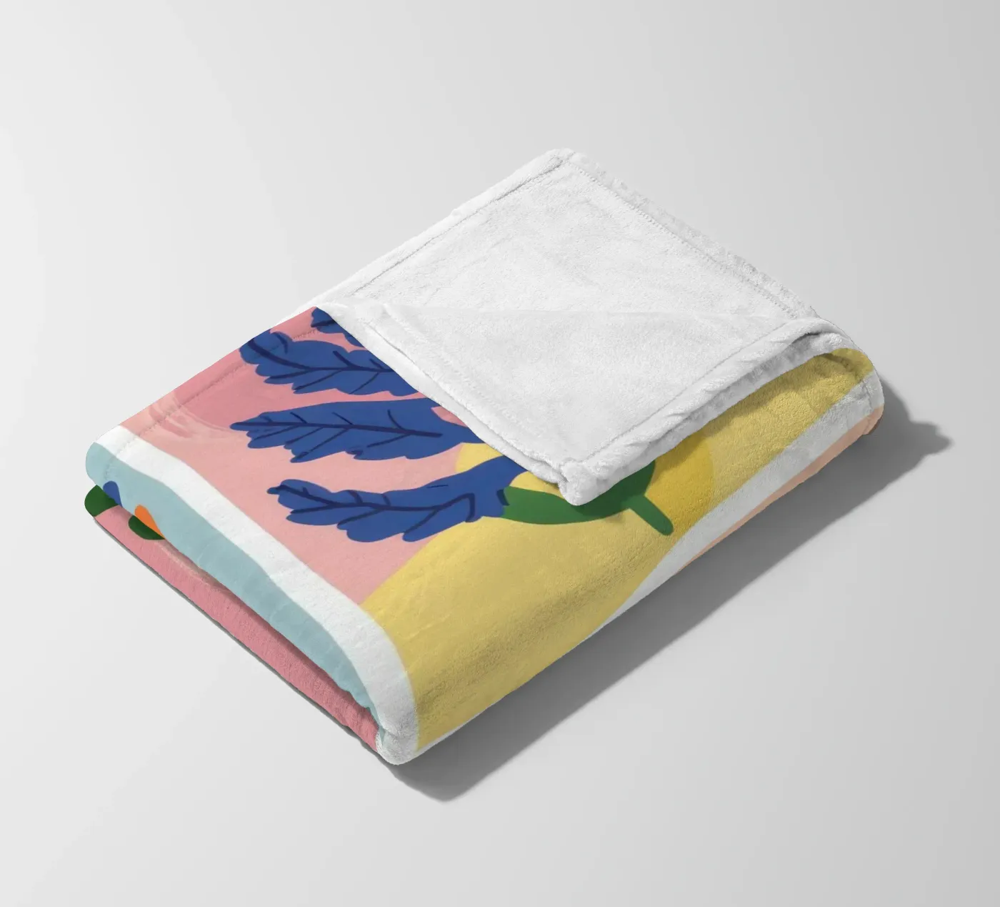 Botanical Study Grid Fleecedecke von Solar Paint