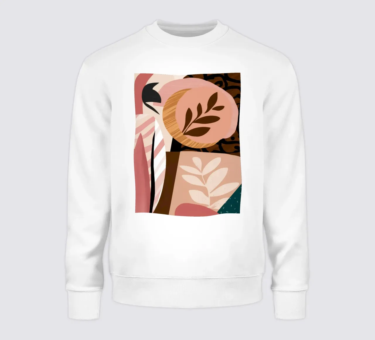 Blush Botanical Stillness felpa da Bring Haven