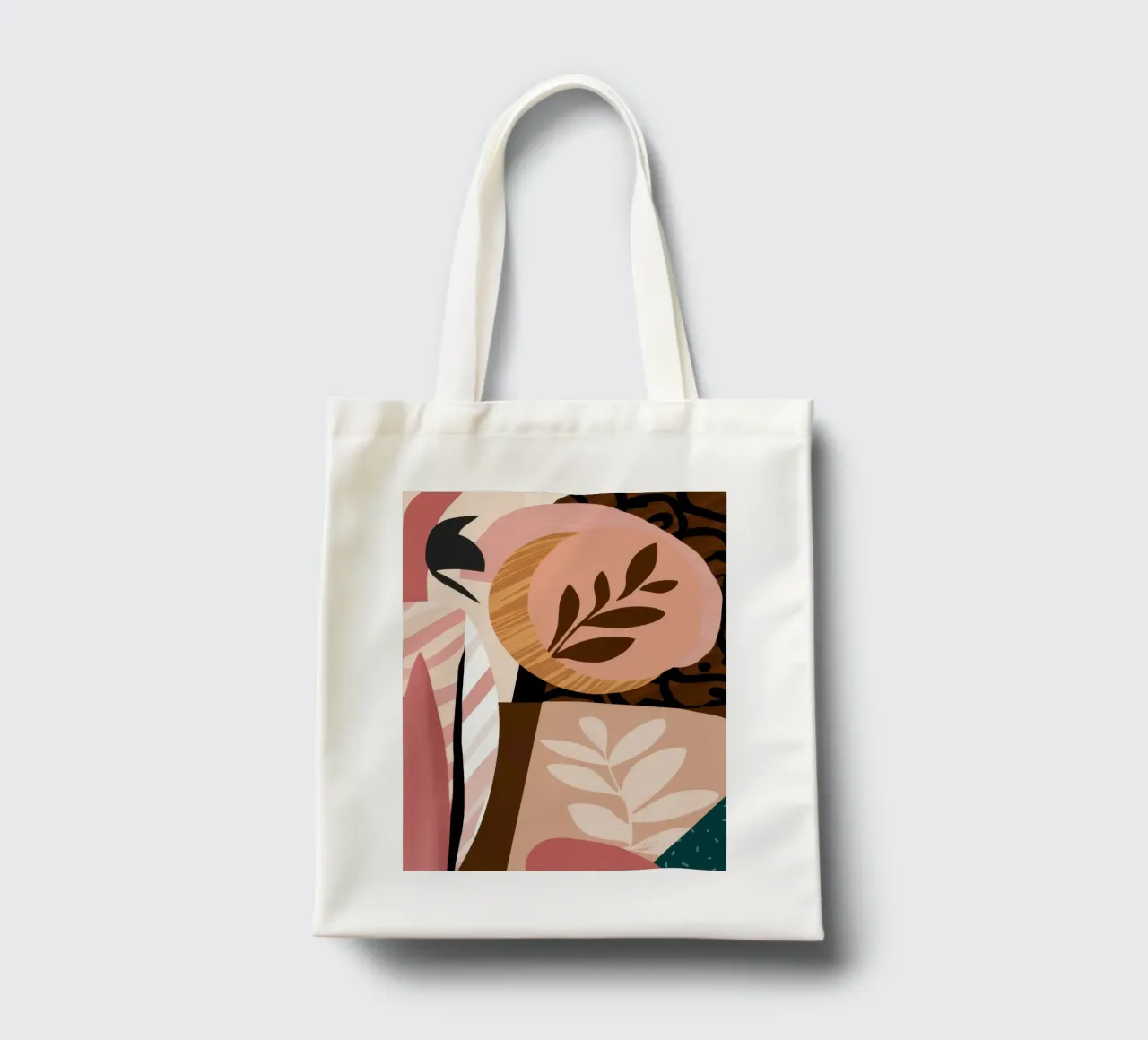 Blush Botanical Stillness borsa in juta da Bring Haven