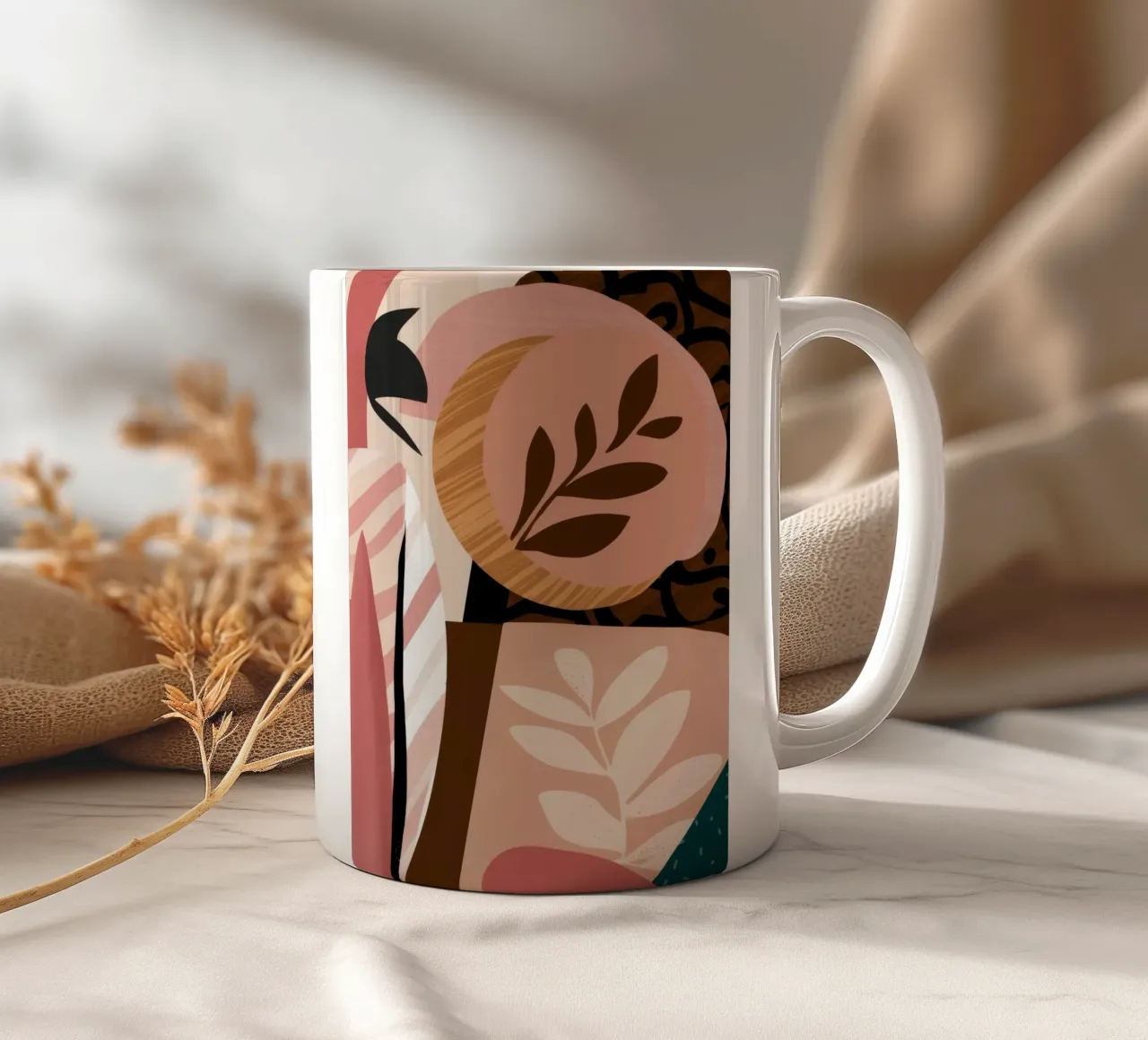 Blush Botanical Stillness tazza in ceramica da Bring Haven